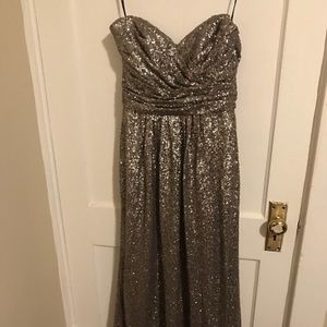 Sorella Vita Sequin Dress- Platinum